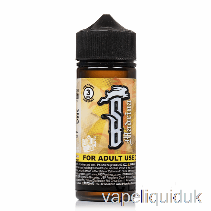 Madrina - Suicide Bunny - 120mL 6mg Vape Juice